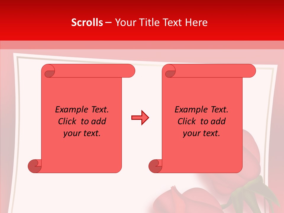 Illustration White Space PowerPoint Template