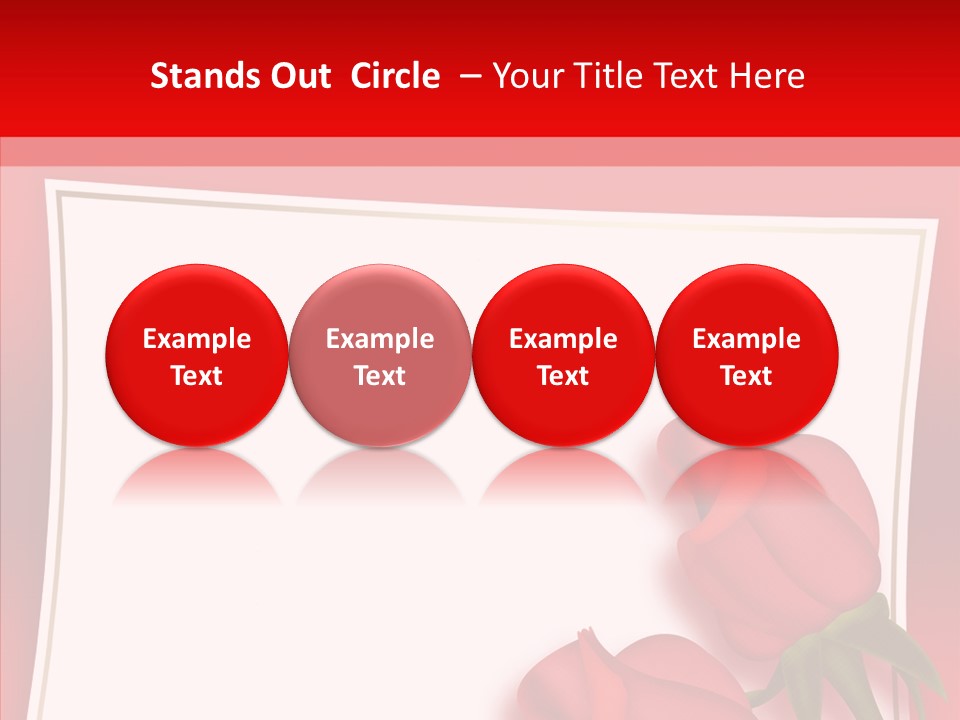 Illustration White Space PowerPoint Template