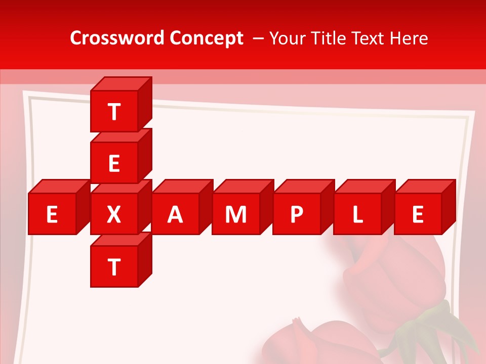 Illustration White Space PowerPoint Template