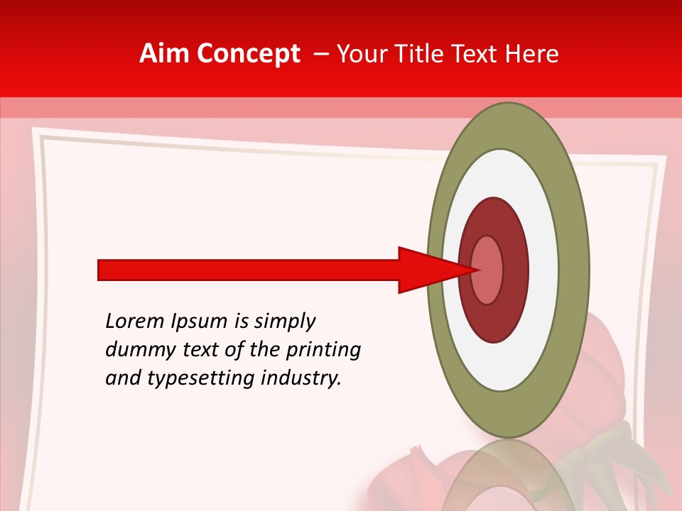 Illustration White Space PowerPoint Template