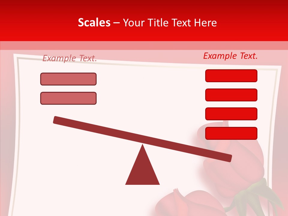 Illustration White Space PowerPoint Template