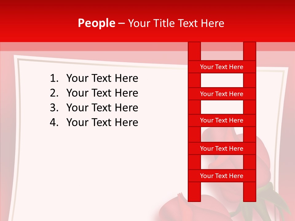 Illustration White Space PowerPoint Template