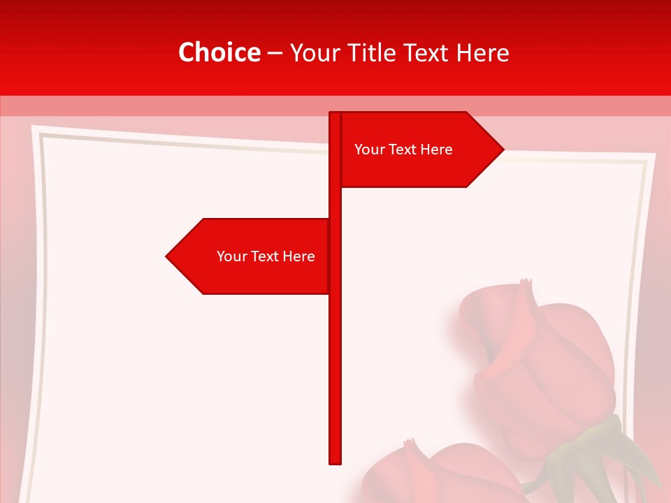 Illustration White Space PowerPoint Template