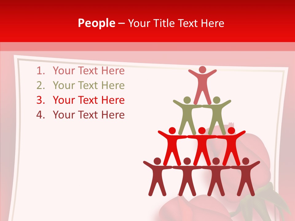 Illustration White Space PowerPoint Template