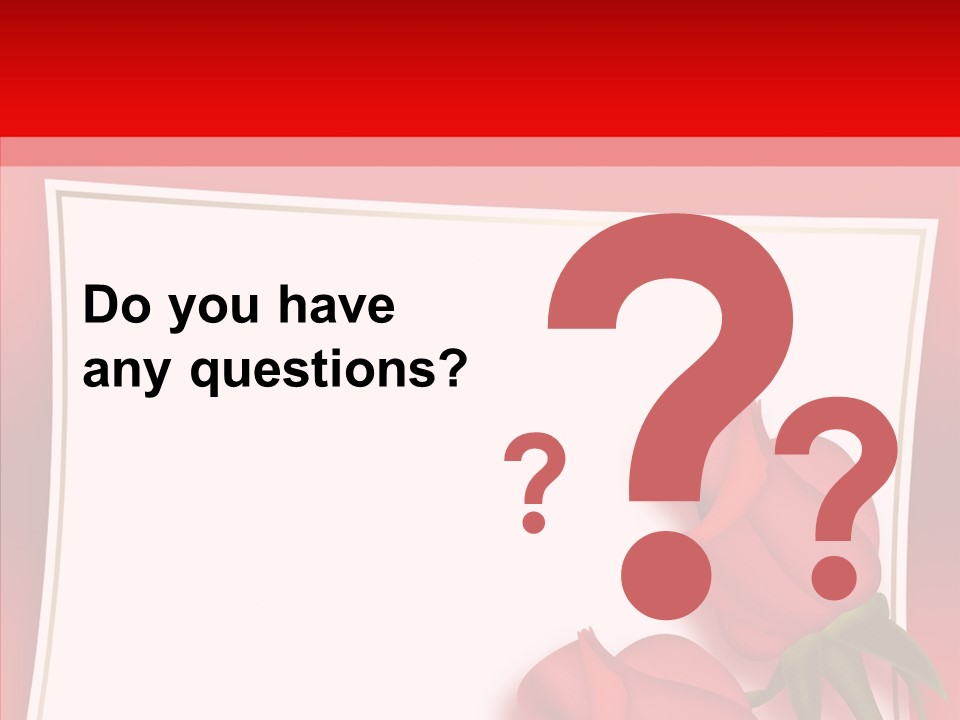 Illustration White Space PowerPoint Template