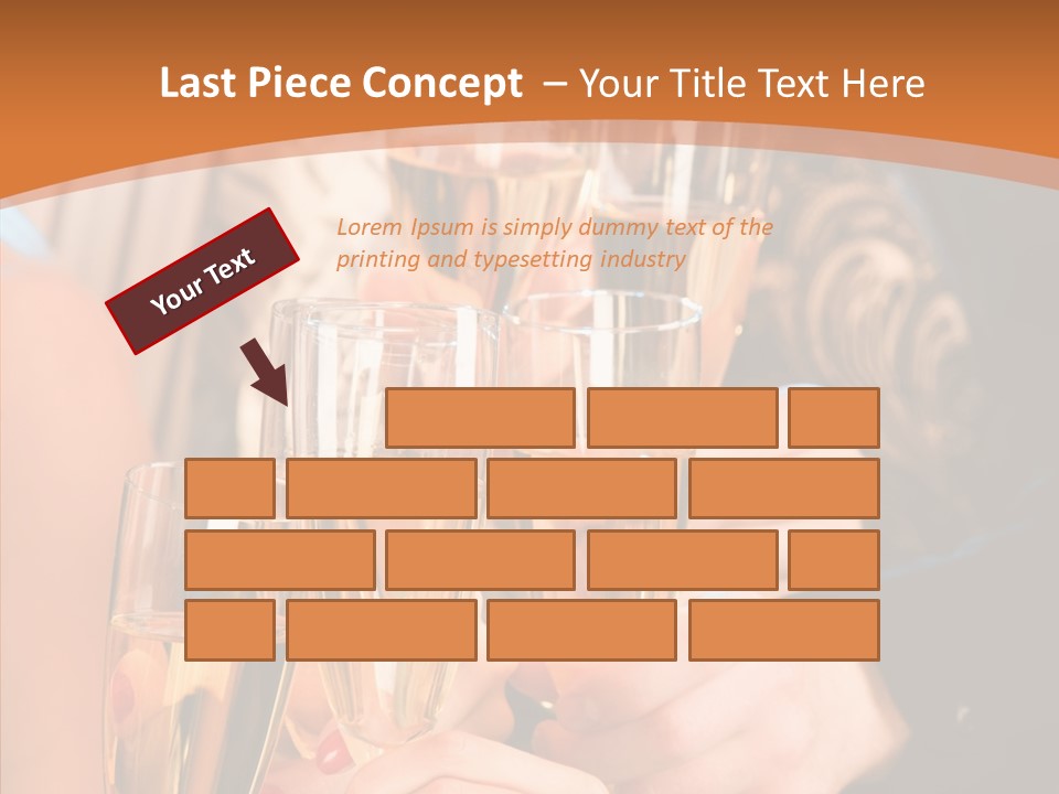 Birthday Celebrate Flirt PowerPoint Template