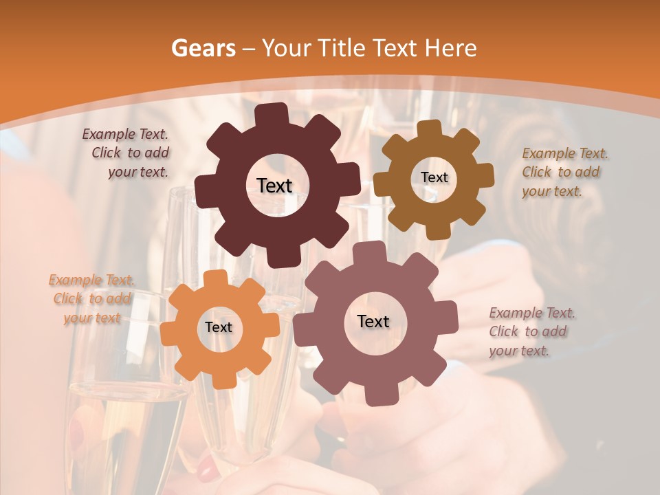 Birthday Celebrate Flirt PowerPoint Template