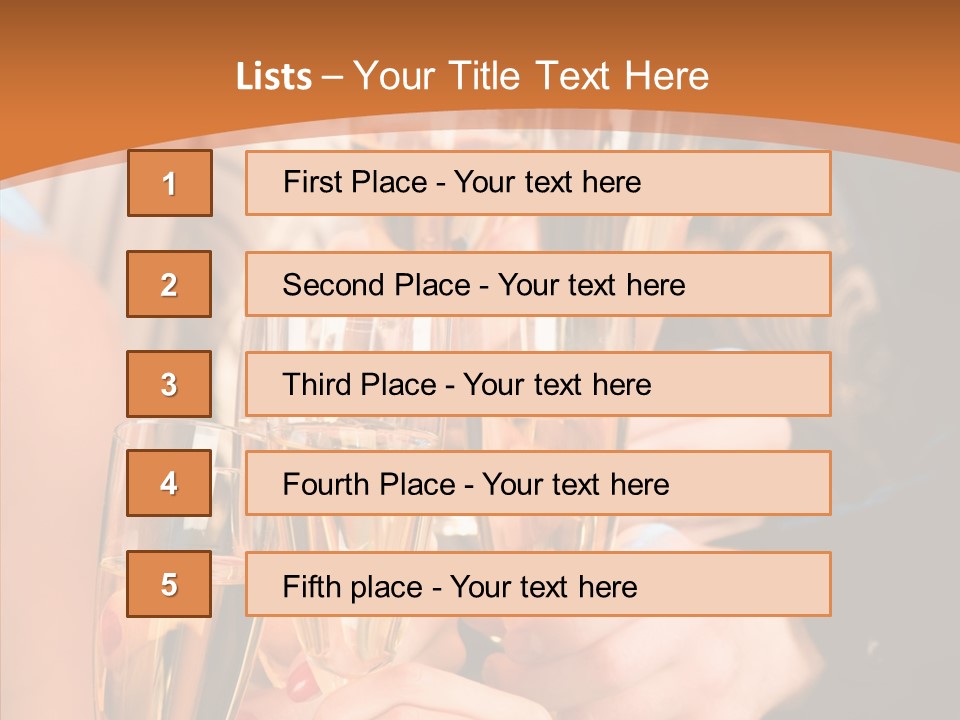 Birthday Celebrate Flirt PowerPoint Template