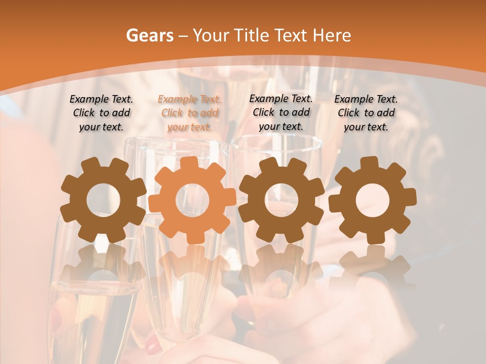 Birthday Celebrate Flirt PowerPoint Template