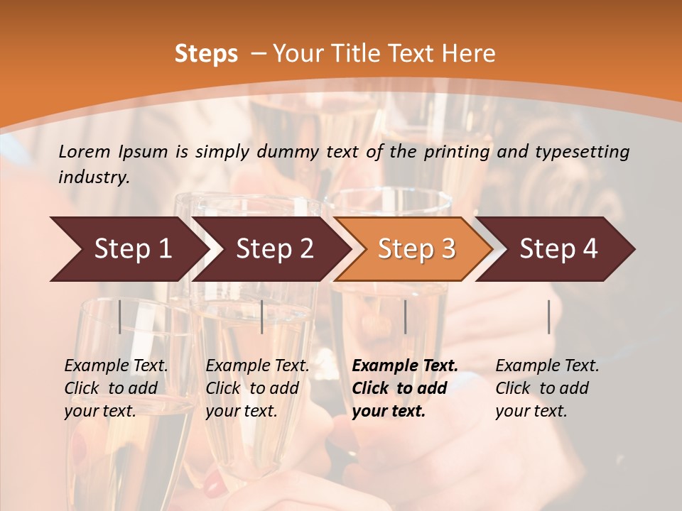 Birthday Celebrate Flirt PowerPoint Template