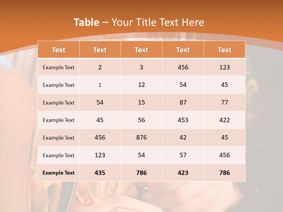 Birthday Celebrate Flirt PowerPoint Template