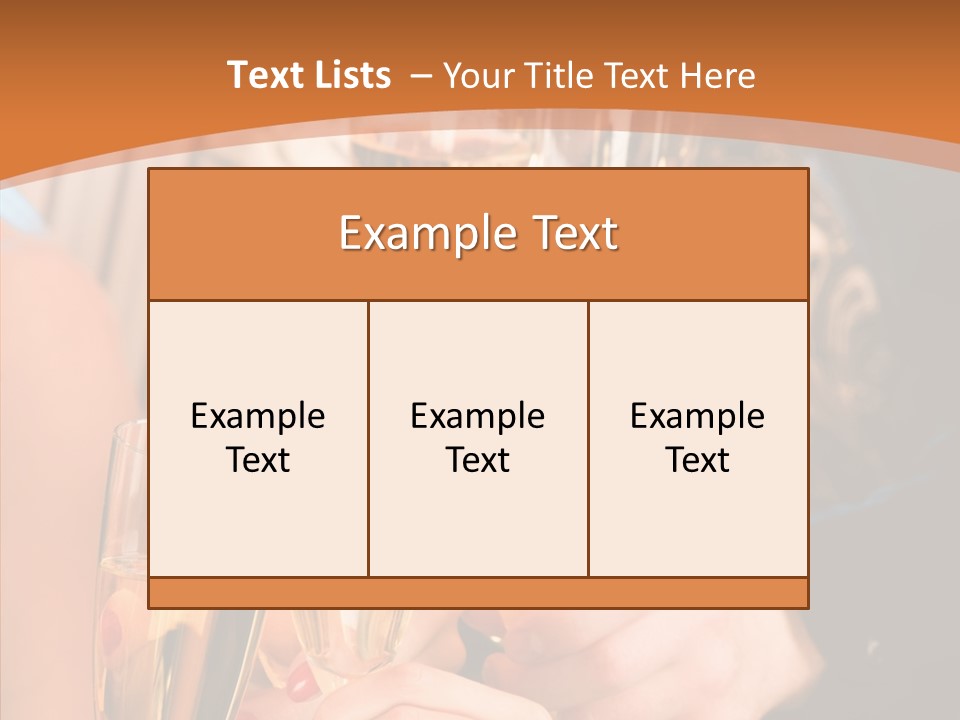 Birthday Celebrate Flirt PowerPoint Template