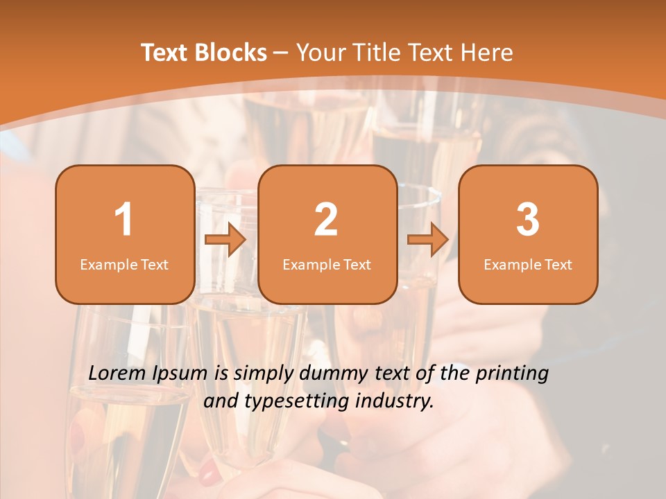 Birthday Celebrate Flirt PowerPoint Template