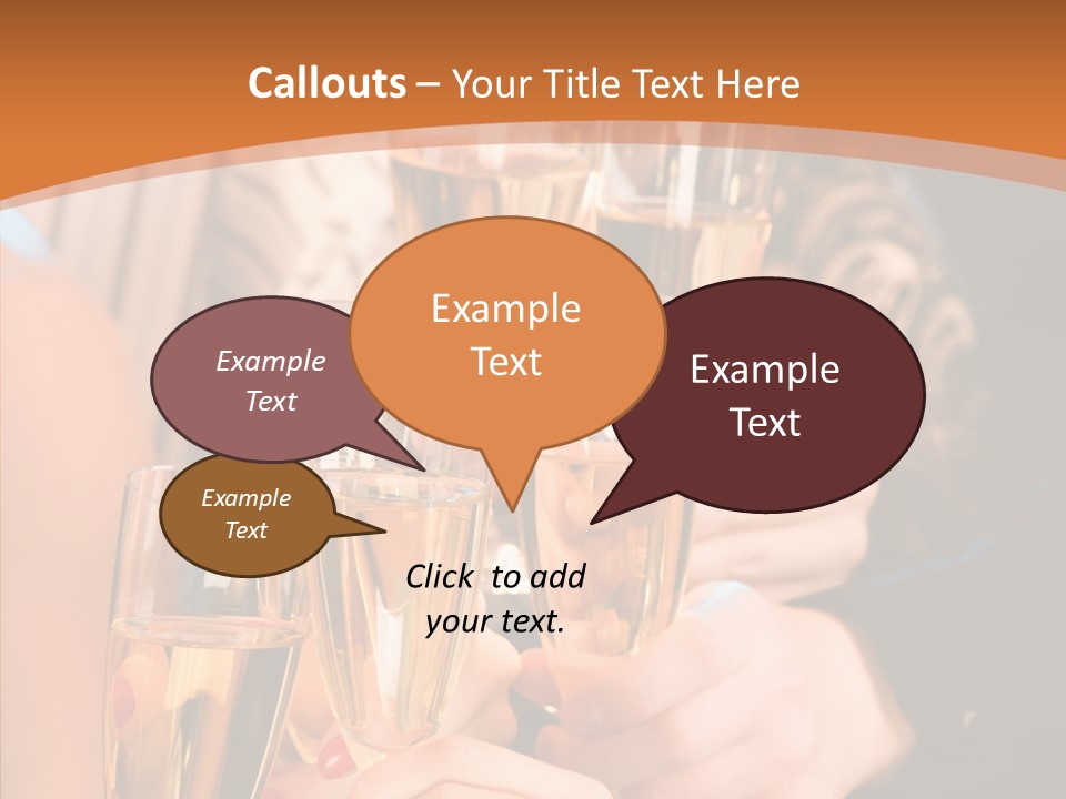 Birthday Celebrate Flirt PowerPoint Template