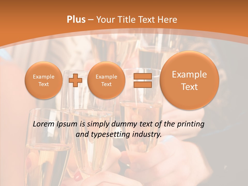 Birthday Celebrate Flirt PowerPoint Template