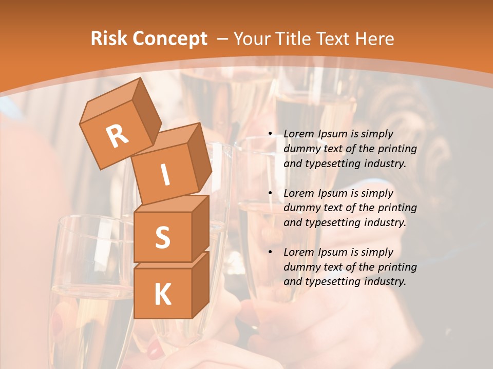 Birthday Celebrate Flirt PowerPoint Template