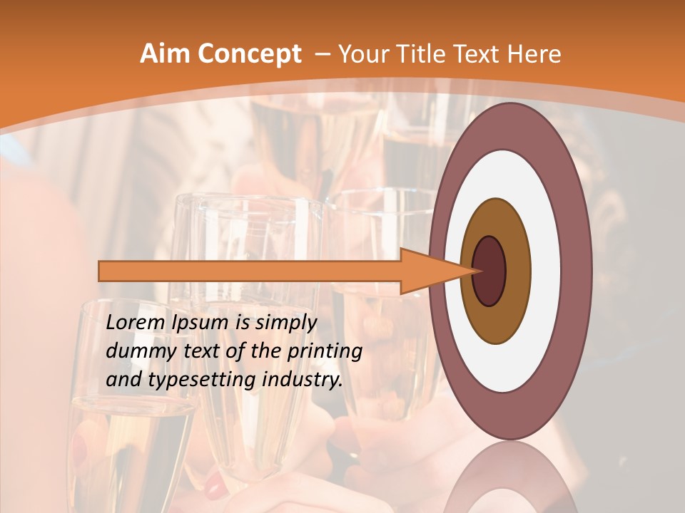 Birthday Celebrate Flirt PowerPoint Template