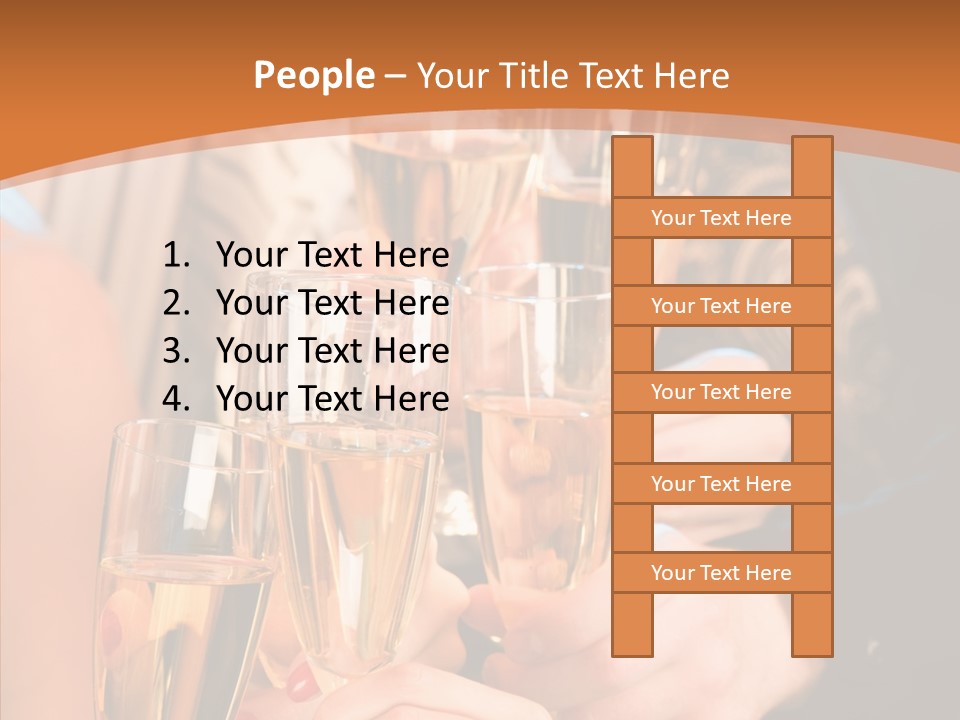 Birthday Celebrate Flirt PowerPoint Template