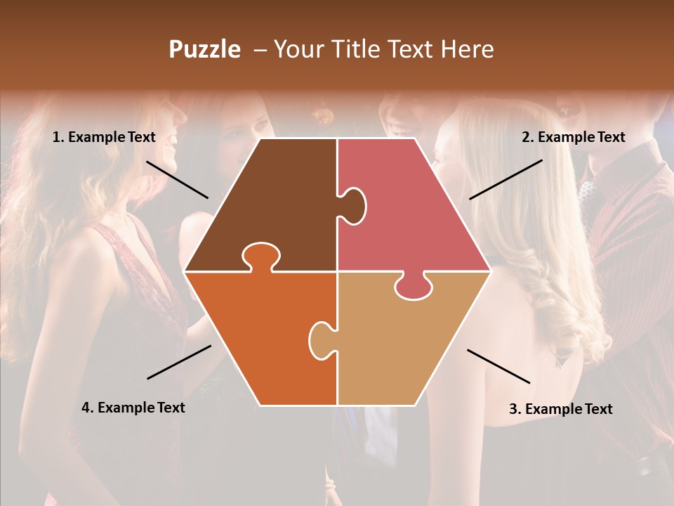 Celebrating Female Girl PowerPoint Template