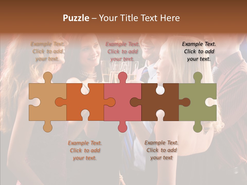 Celebrating Female Girl PowerPoint Template