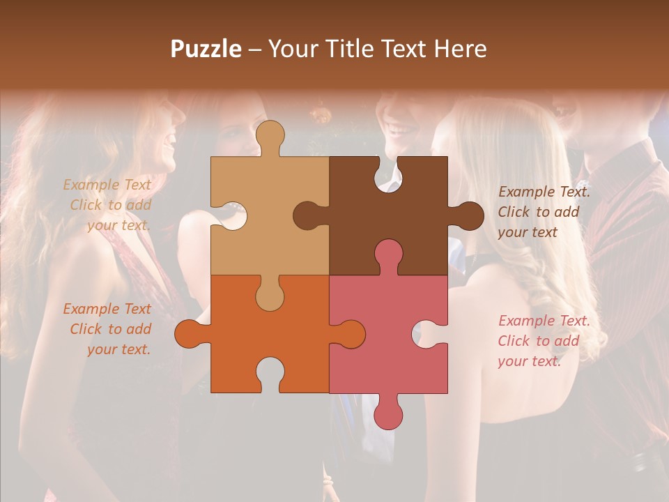 Celebrating Female Girl PowerPoint Template