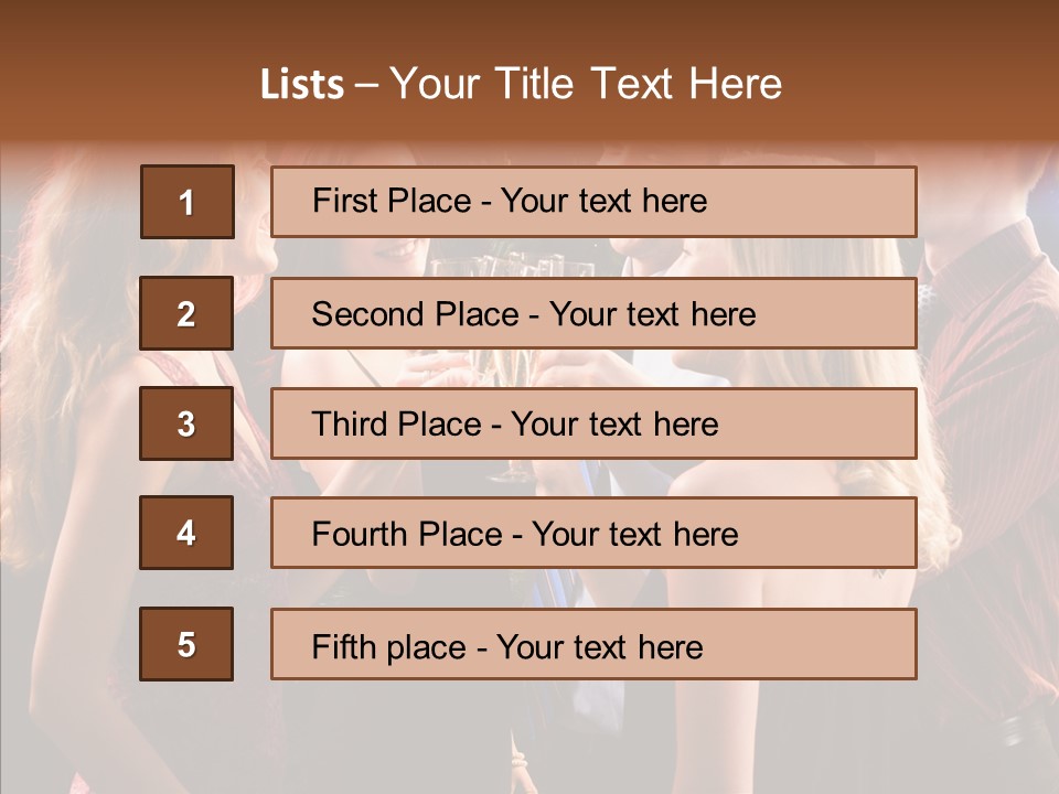 Celebrating Female Girl PowerPoint Template