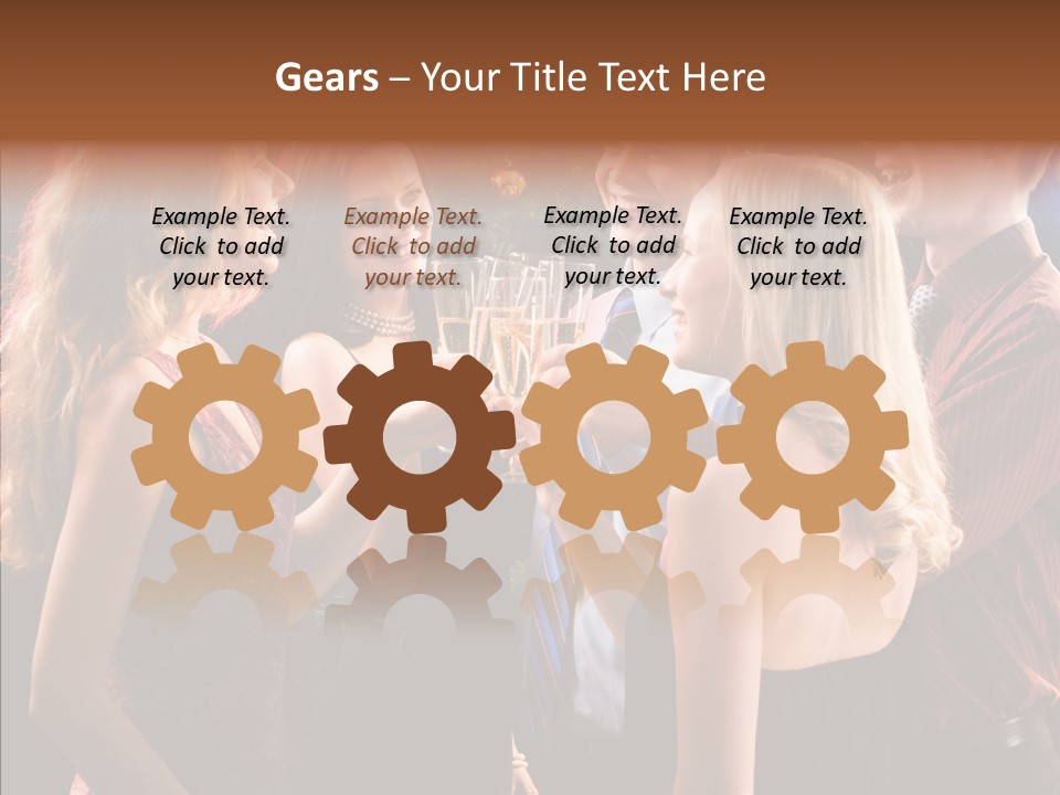 Celebrating Female Girl PowerPoint Template