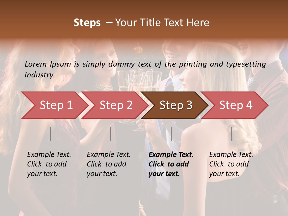 Celebrating Female Girl PowerPoint Template