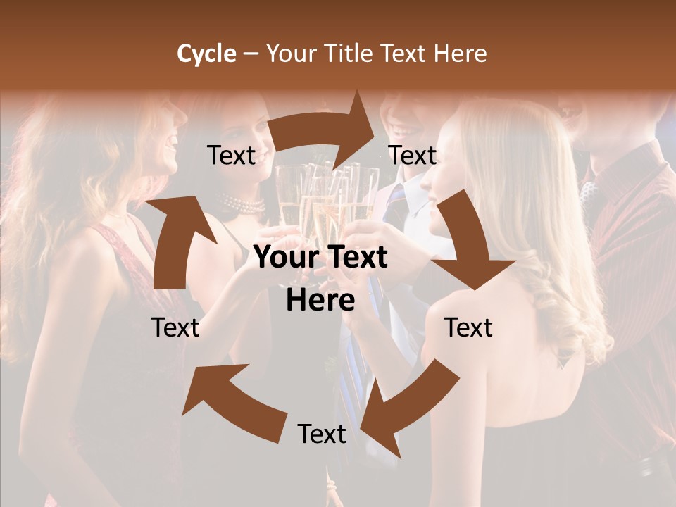 Celebrating Female Girl PowerPoint Template