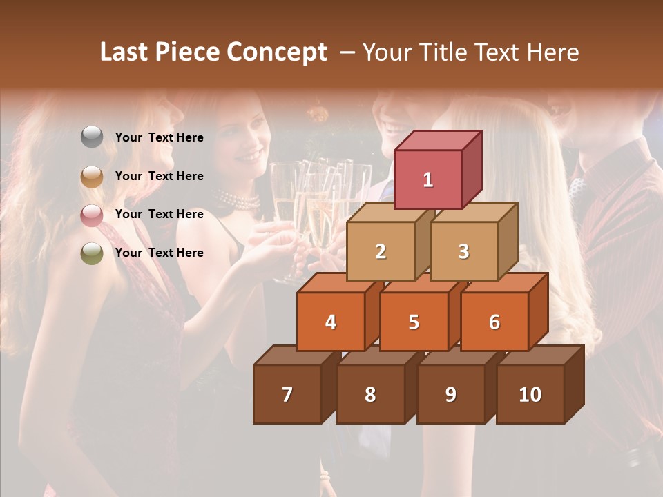 Celebrating Female Girl PowerPoint Template