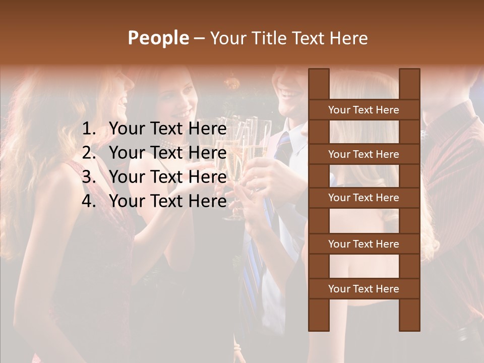 Celebrating Female Girl PowerPoint Template