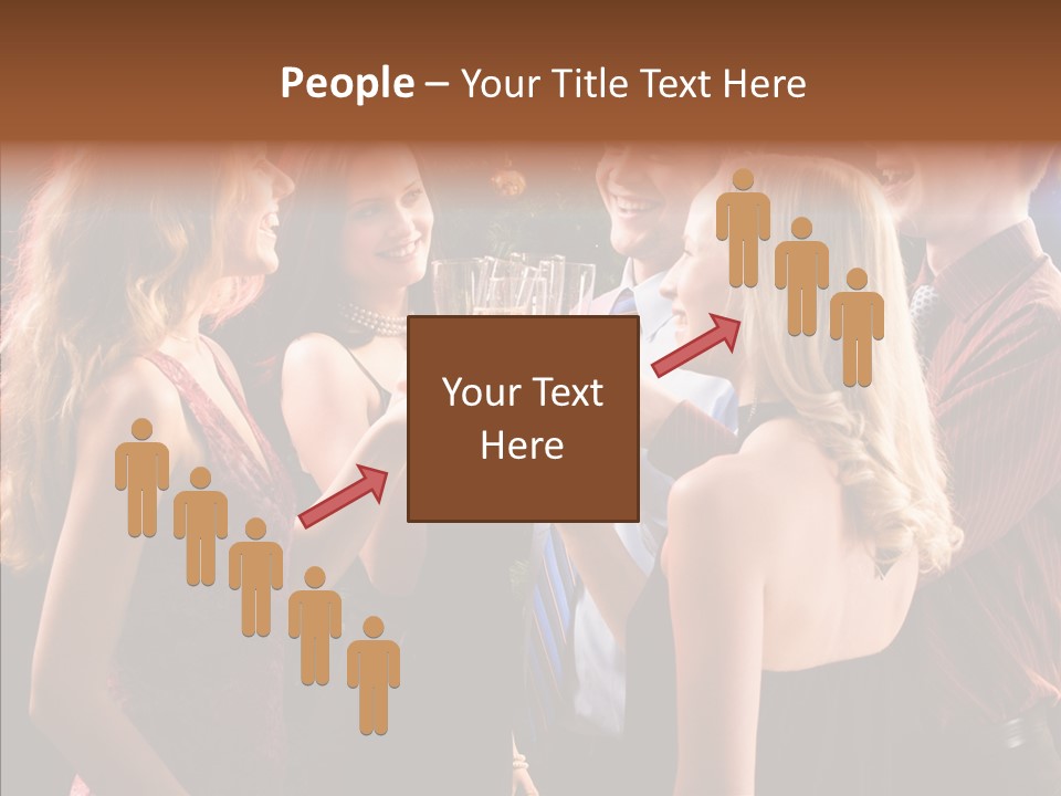 Celebrating Female Girl PowerPoint Template