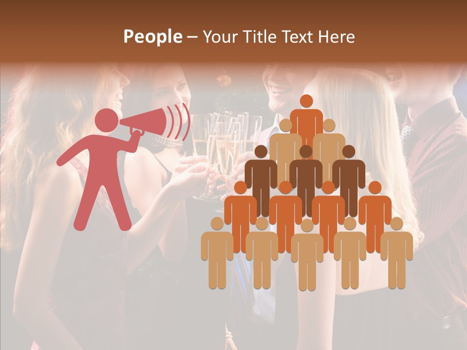 Celebrating Female Girl PowerPoint Template