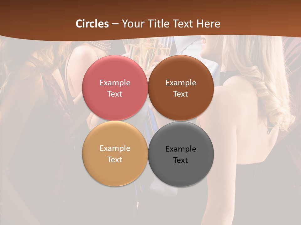 Posh Champagne Alcohol PowerPoint Template