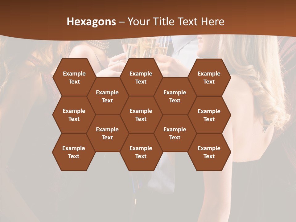 Posh Champagne Alcohol PowerPoint Template