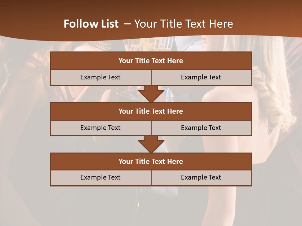 Posh Champagne Alcohol PowerPoint Template