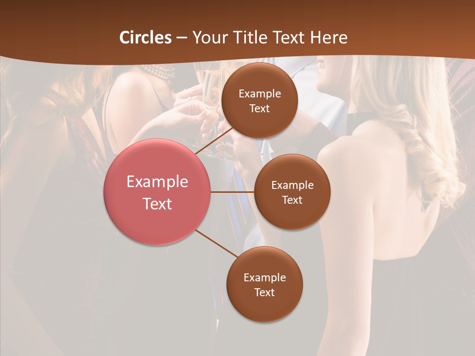 Posh Champagne Alcohol PowerPoint Template