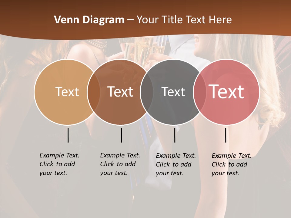 Posh Champagne Alcohol PowerPoint Template