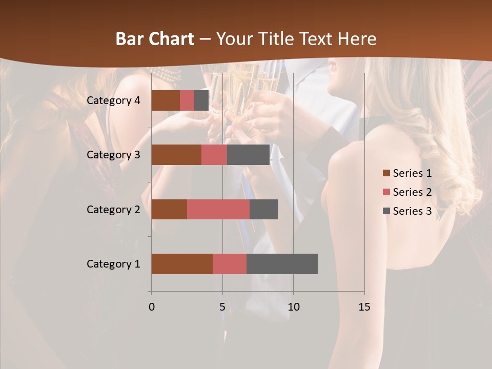 Posh Champagne Alcohol PowerPoint Template