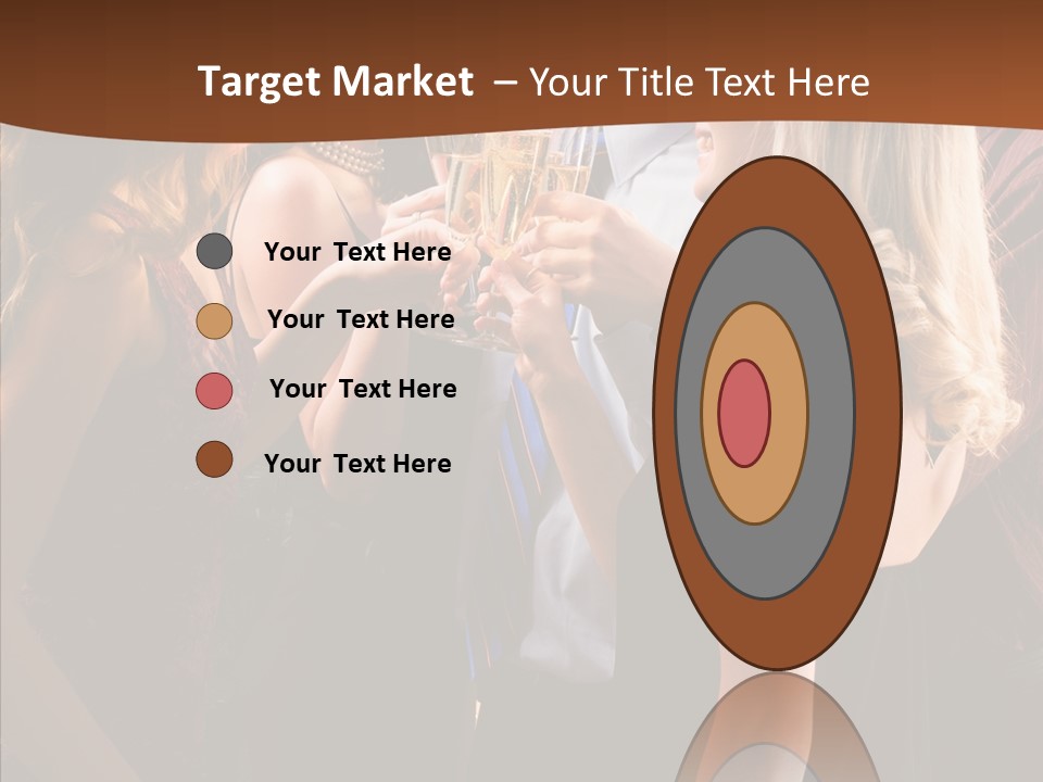 Posh Champagne Alcohol PowerPoint Template