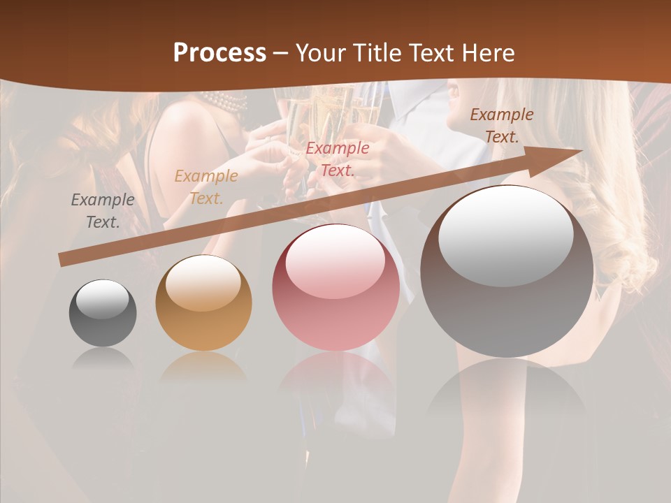 Posh Champagne Alcohol PowerPoint Template