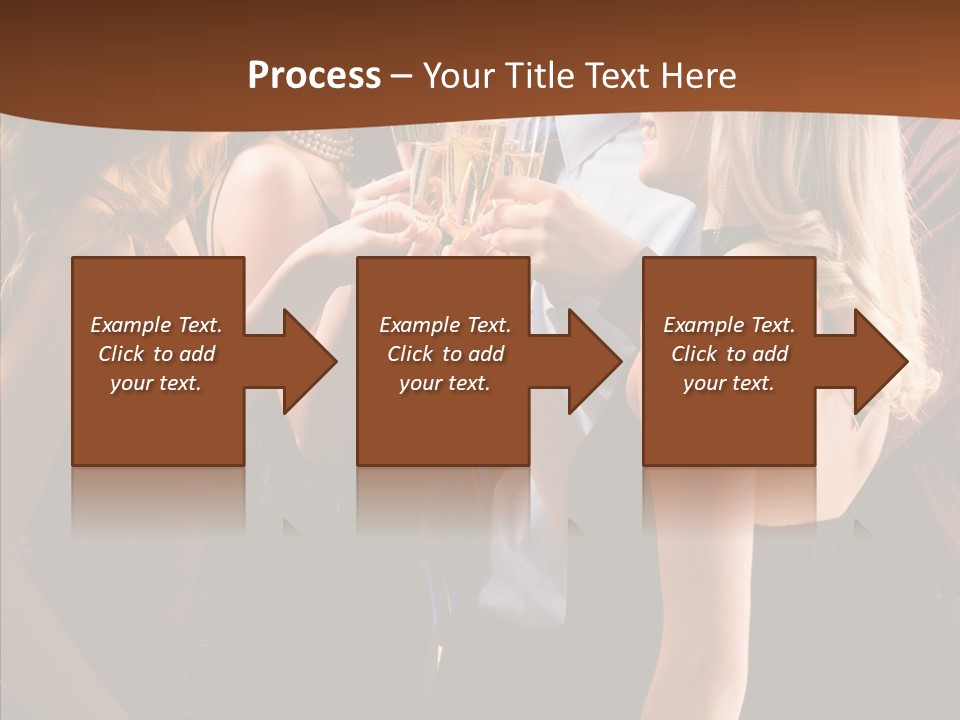 Posh Champagne Alcohol PowerPoint Template