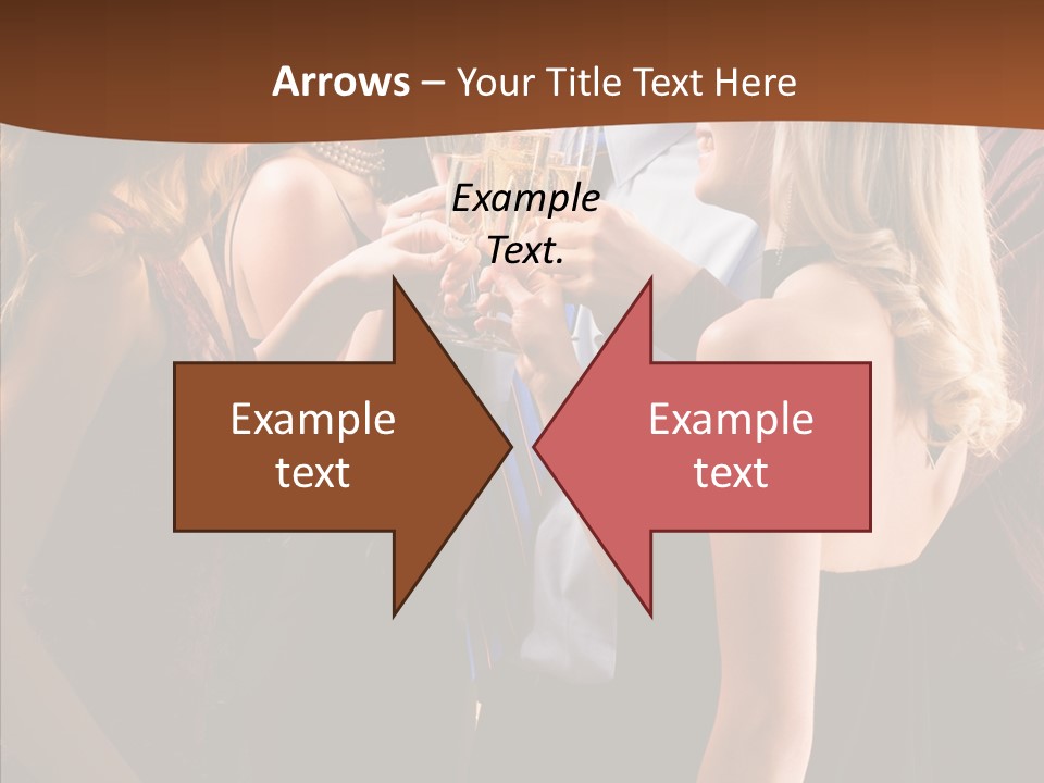 Posh Champagne Alcohol PowerPoint Template