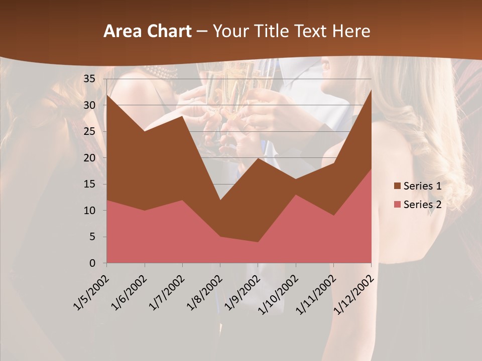 Posh Champagne Alcohol PowerPoint Template
