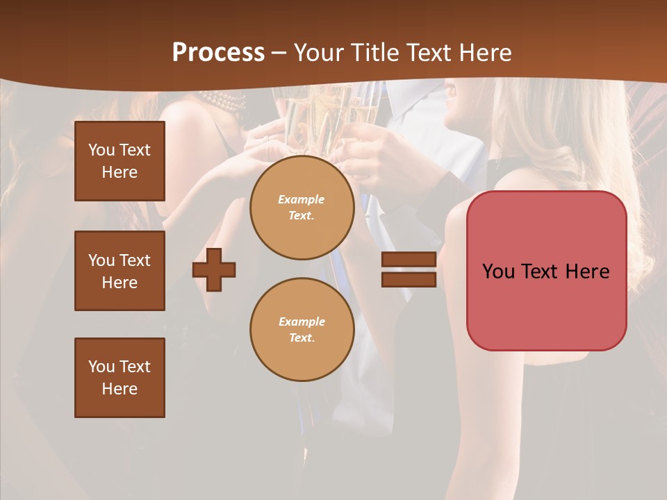 Posh Champagne Alcohol PowerPoint Template
