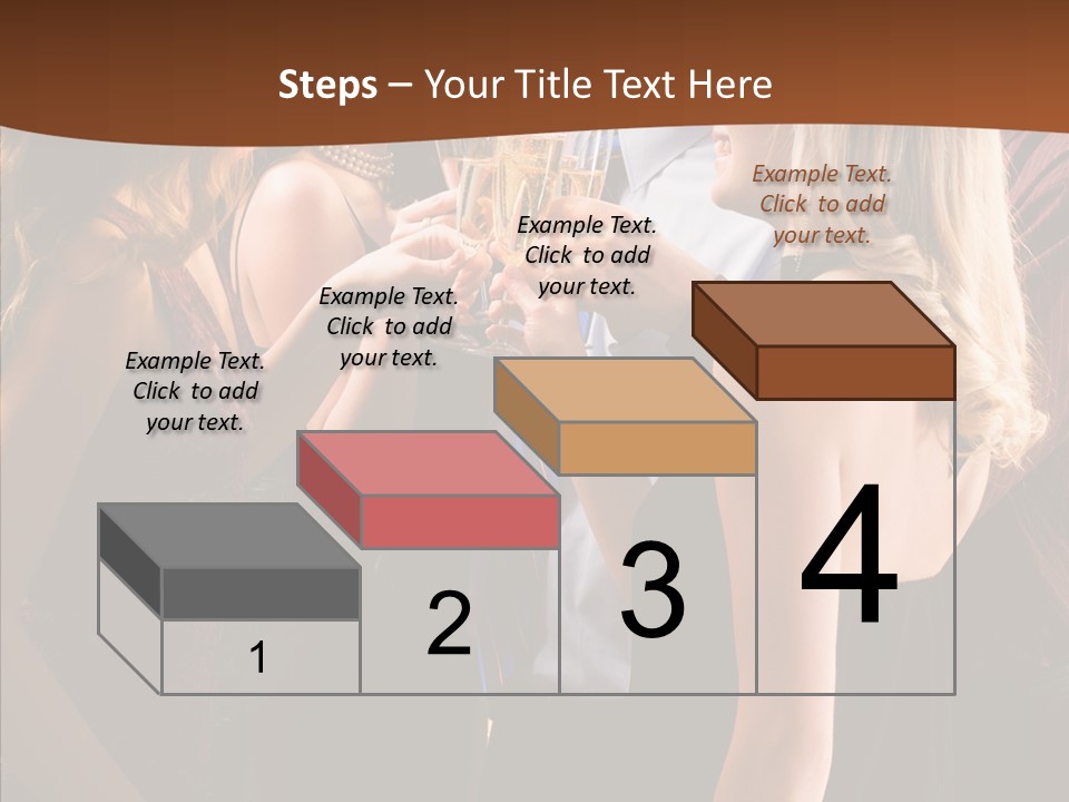 Posh Champagne Alcohol PowerPoint Template