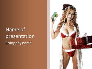 Mrs Fur Girl PowerPoint Template