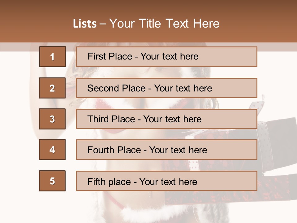 Mrs Fur Girl PowerPoint Template