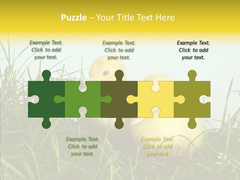 Little Holiday Wings PowerPoint Template