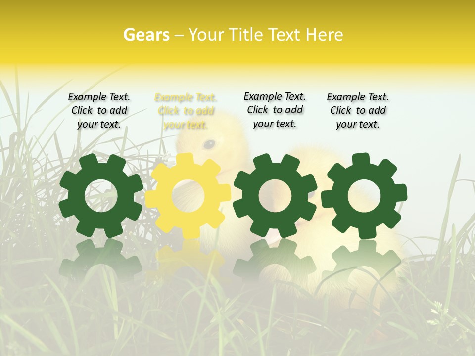 Little Holiday Wings PowerPoint Template